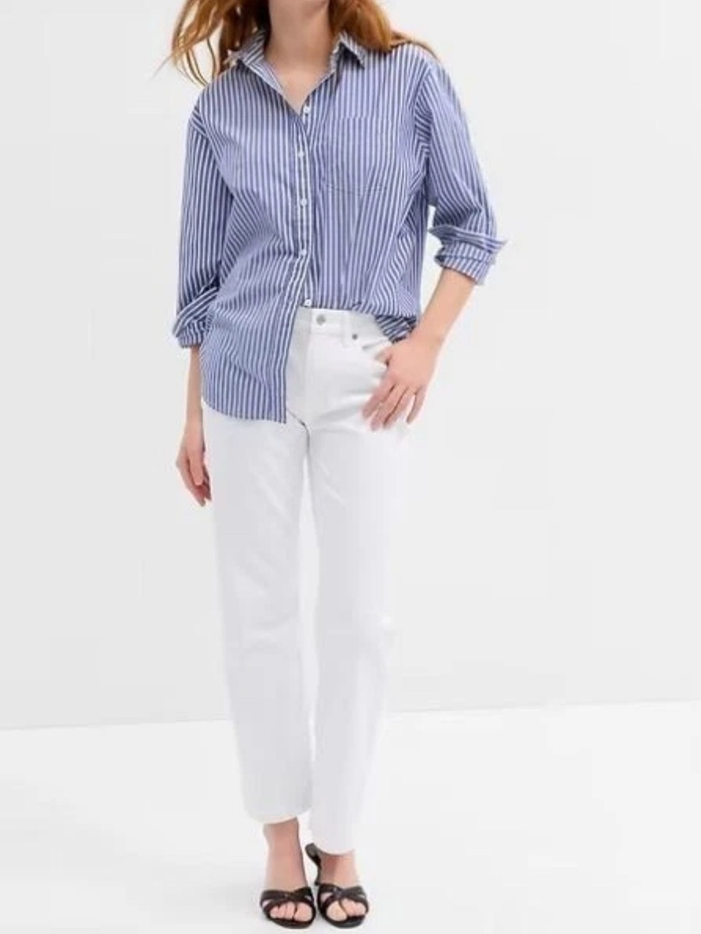 NWT GAP Denim Kick Fit White Jeans - 6/28R